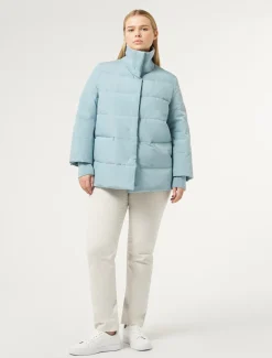 Marina Rinaldi Doudoune en tissu technique GRISBLEU Best