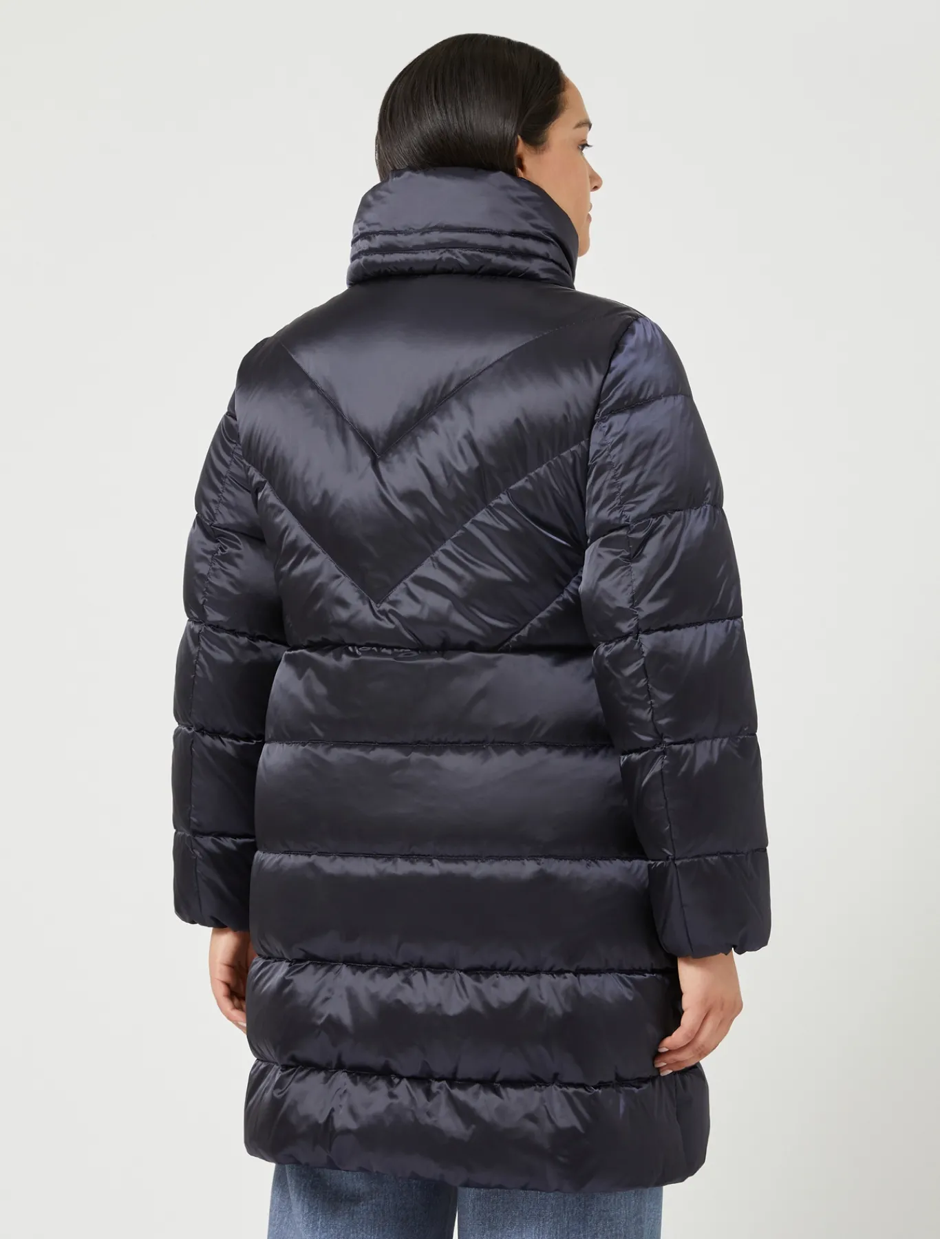Marina Rinaldi Doudoune en toile déperlante BLEUMARINE Discount