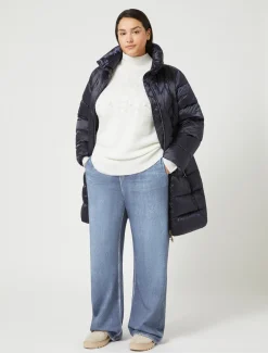 Marina Rinaldi Doudoune en toile déperlante BLEUMARINE Discount