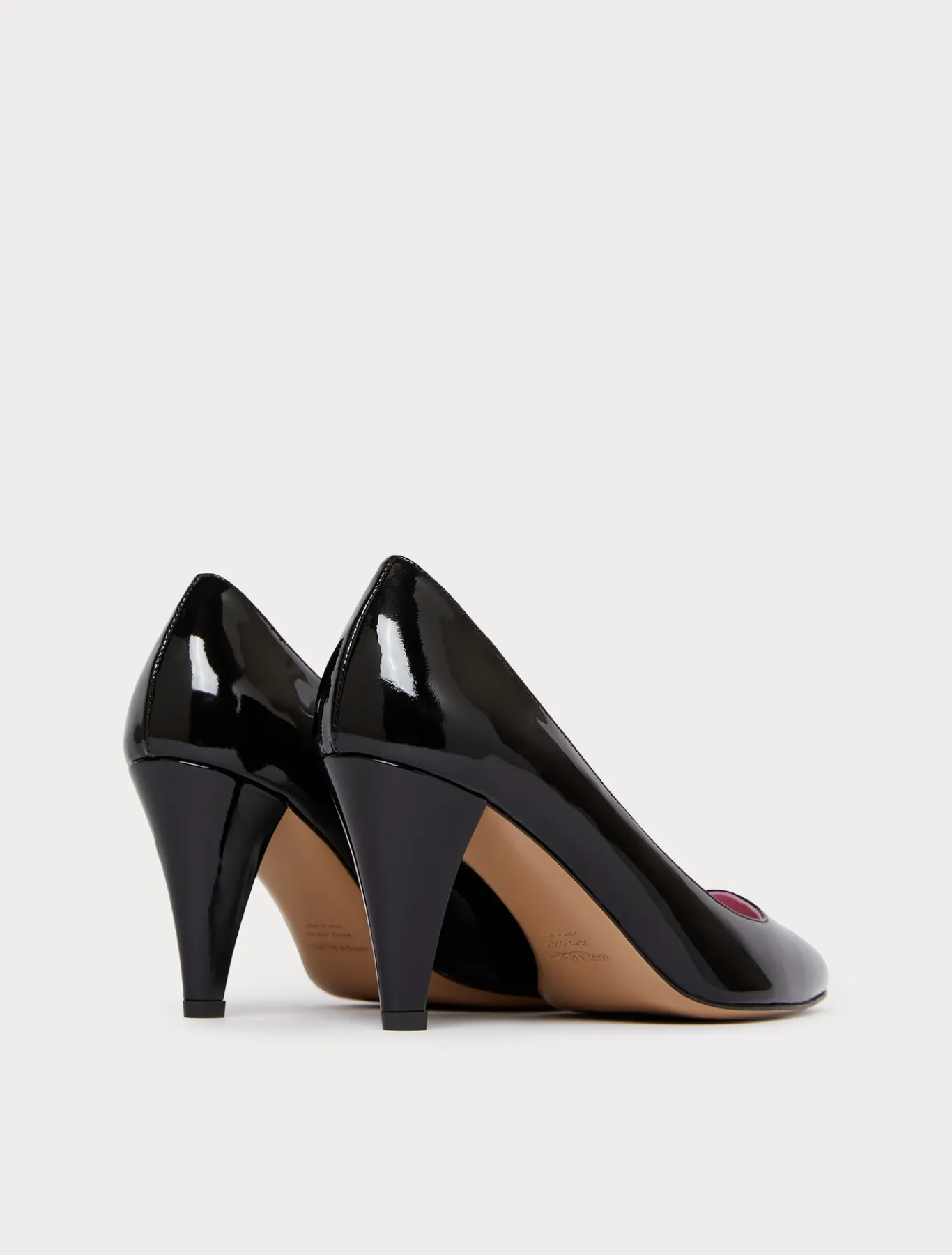 Marina Rinaldi Escarpins en cuir verni NOIR Clearance