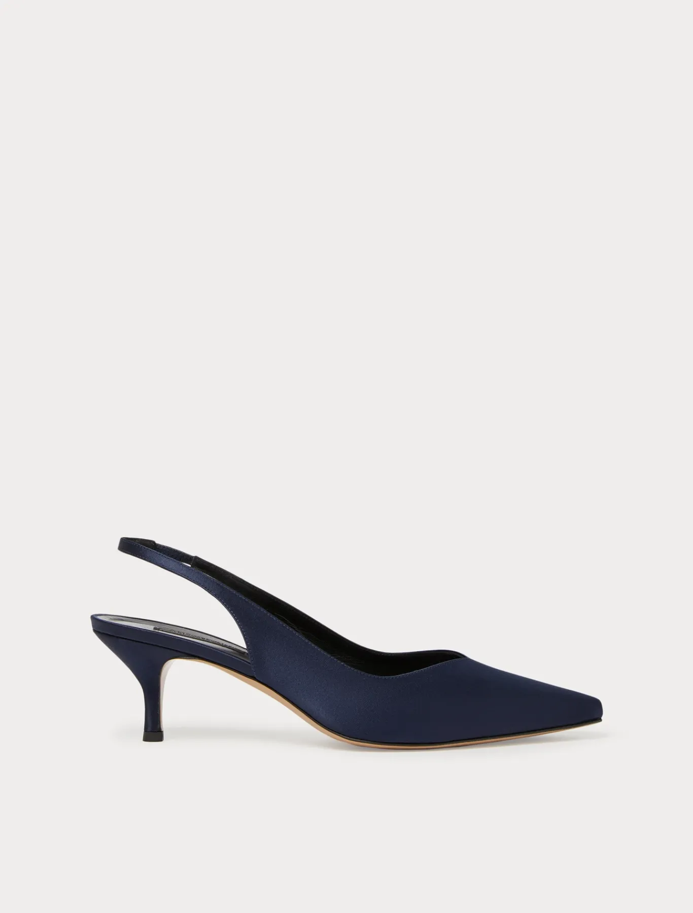 Marina Rinaldi Escarpins sling back en satin BLEUMARINE Fashion