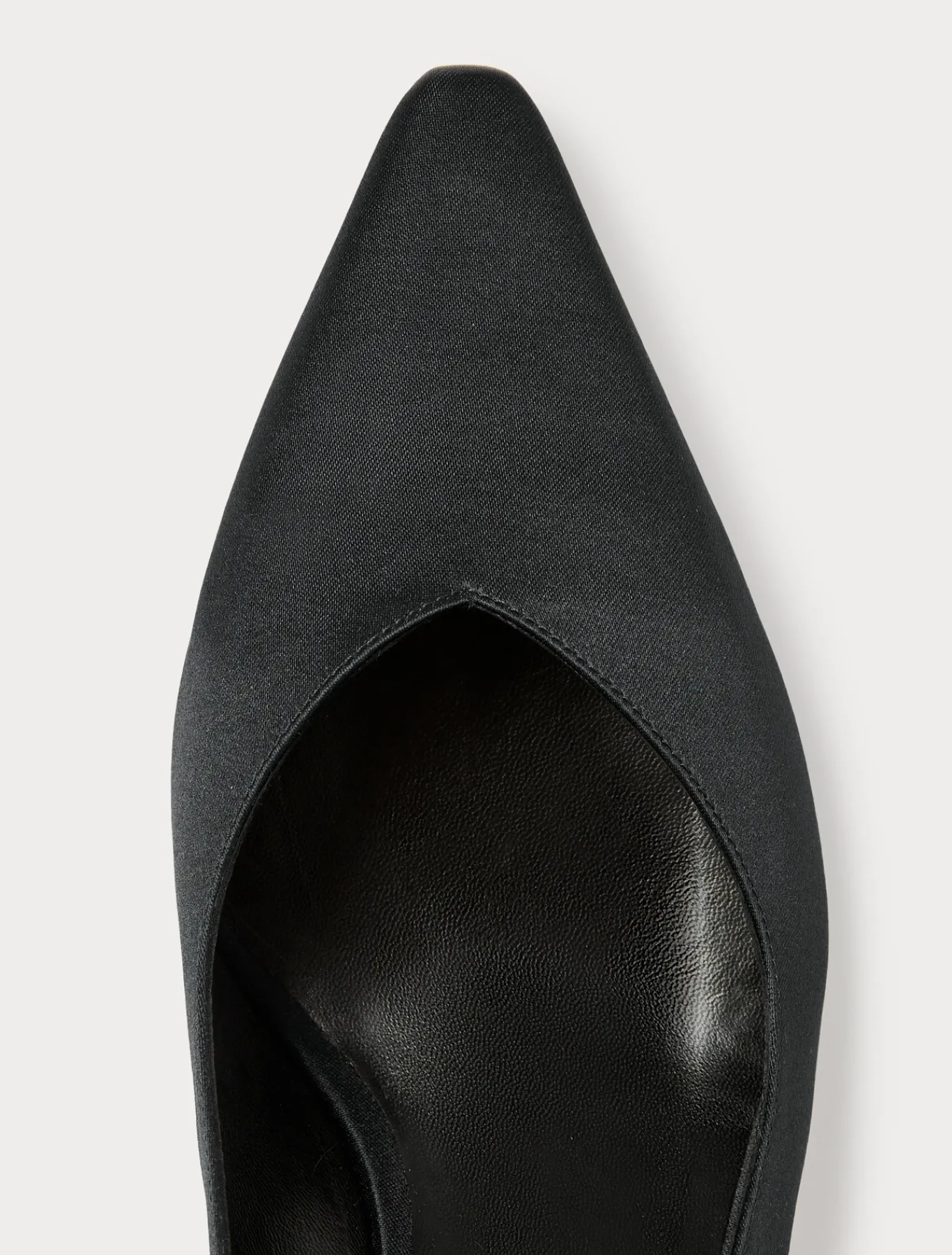 Marina Rinaldi Escarpins sling back en satin NOIR New