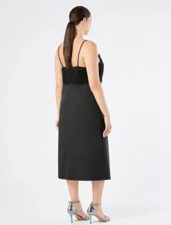 Marina Rinaldi Fond de robe en jersey et dentelle GRISANTHRACITE Clearance