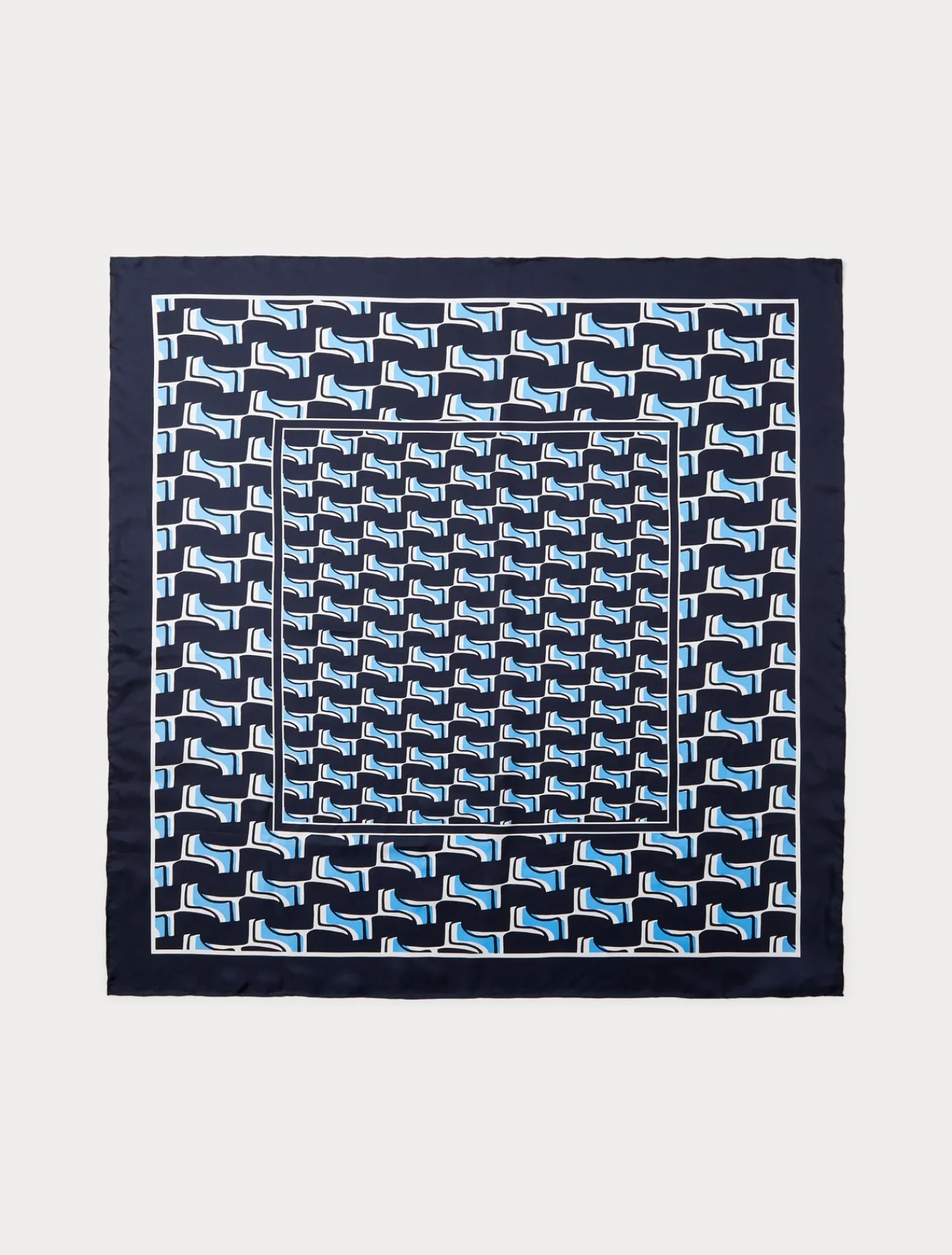 Marina Rinaldi Foulard en soie BLEUET Clearance