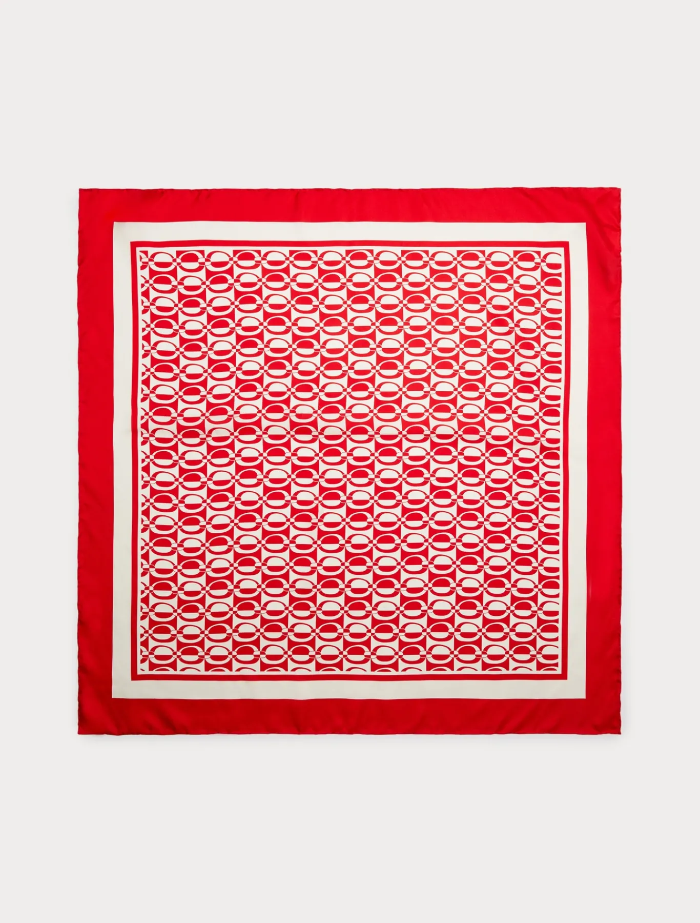 Marina Rinaldi Foulard en soie ROUGE New