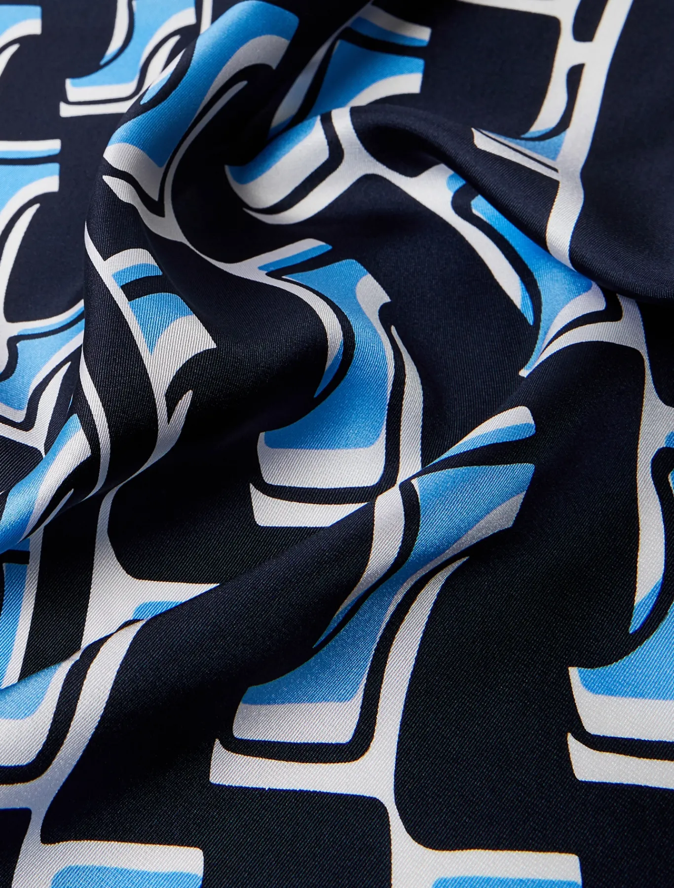 Marina Rinaldi Foulard en soie BLEUET Clearance
