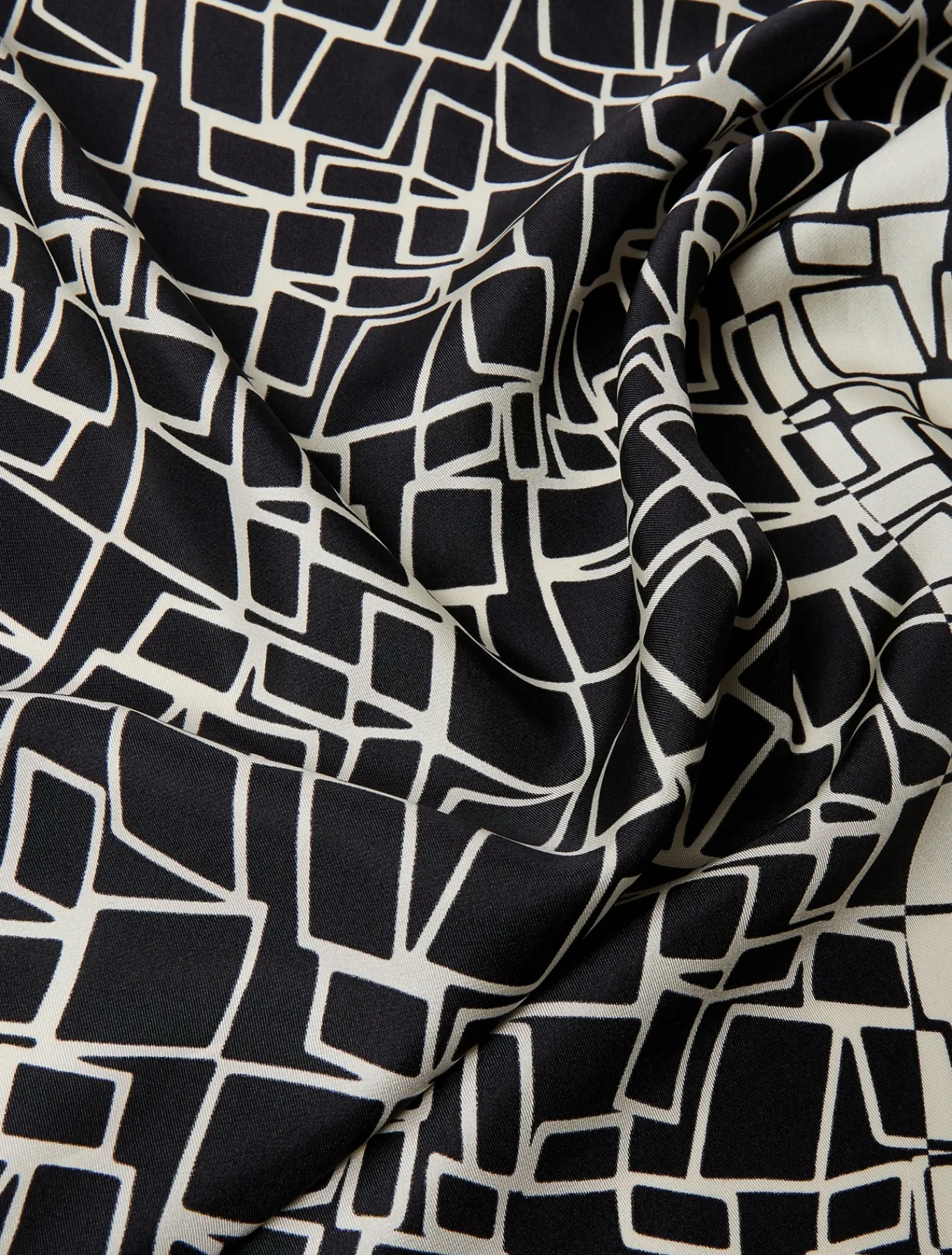 Marina Rinaldi Foulard en soie NOIR Clearance