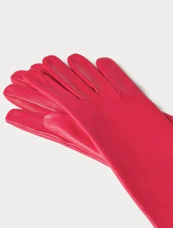 Marina Rinaldi Gants longs en nappa FUCHSIA New