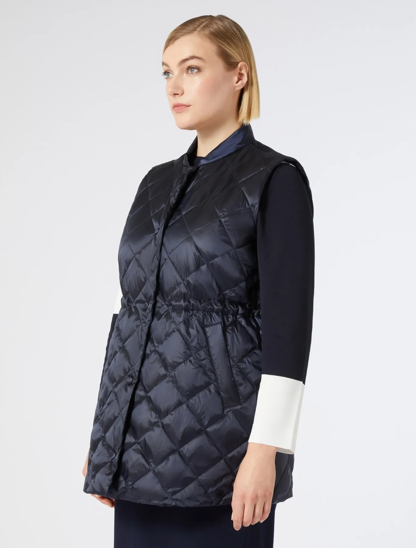 Marina Rinaldi Gilet matelassé BLEUNUIT Outlet