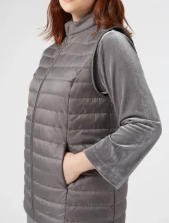 Marina Rinaldi Gilet rembourré GRISMOYEN New