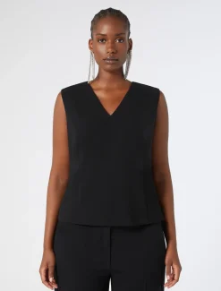 Marina Rinaldi Haut en cady triacétate NOIR Clearance
