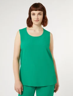 Marina Rinaldi Haut en crêpe envers satin VERTECLATANT Fashion