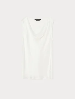 Marina Rinaldi Haut en crêpe envers satin BLANC Clearance