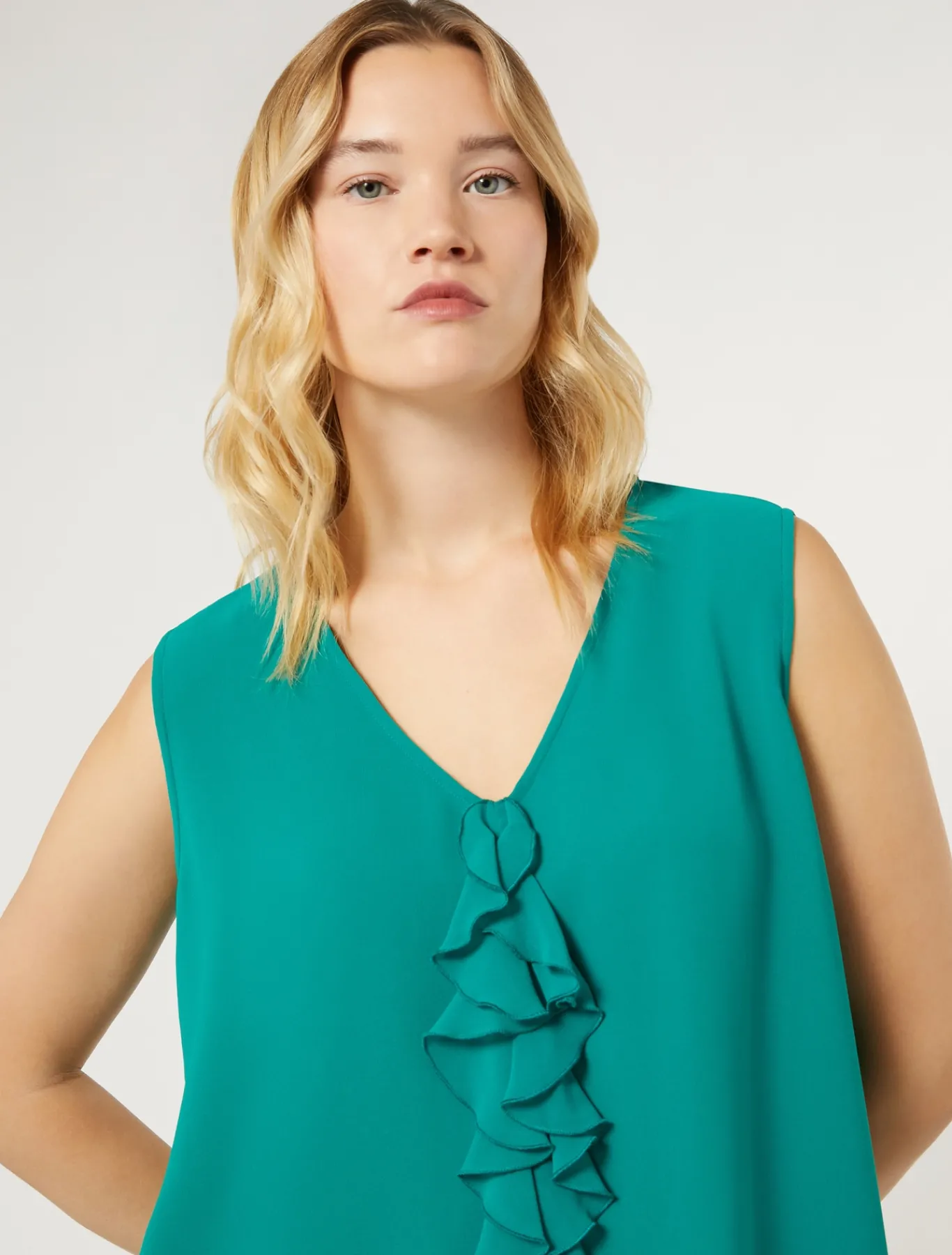 Marina Rinaldi Haut en georgette JADE Best