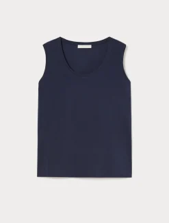Marina Rinaldi Haut en jersey BLEUET Discount