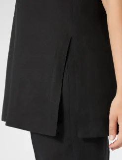 Marina Rinaldi Haut en lin NOIR New