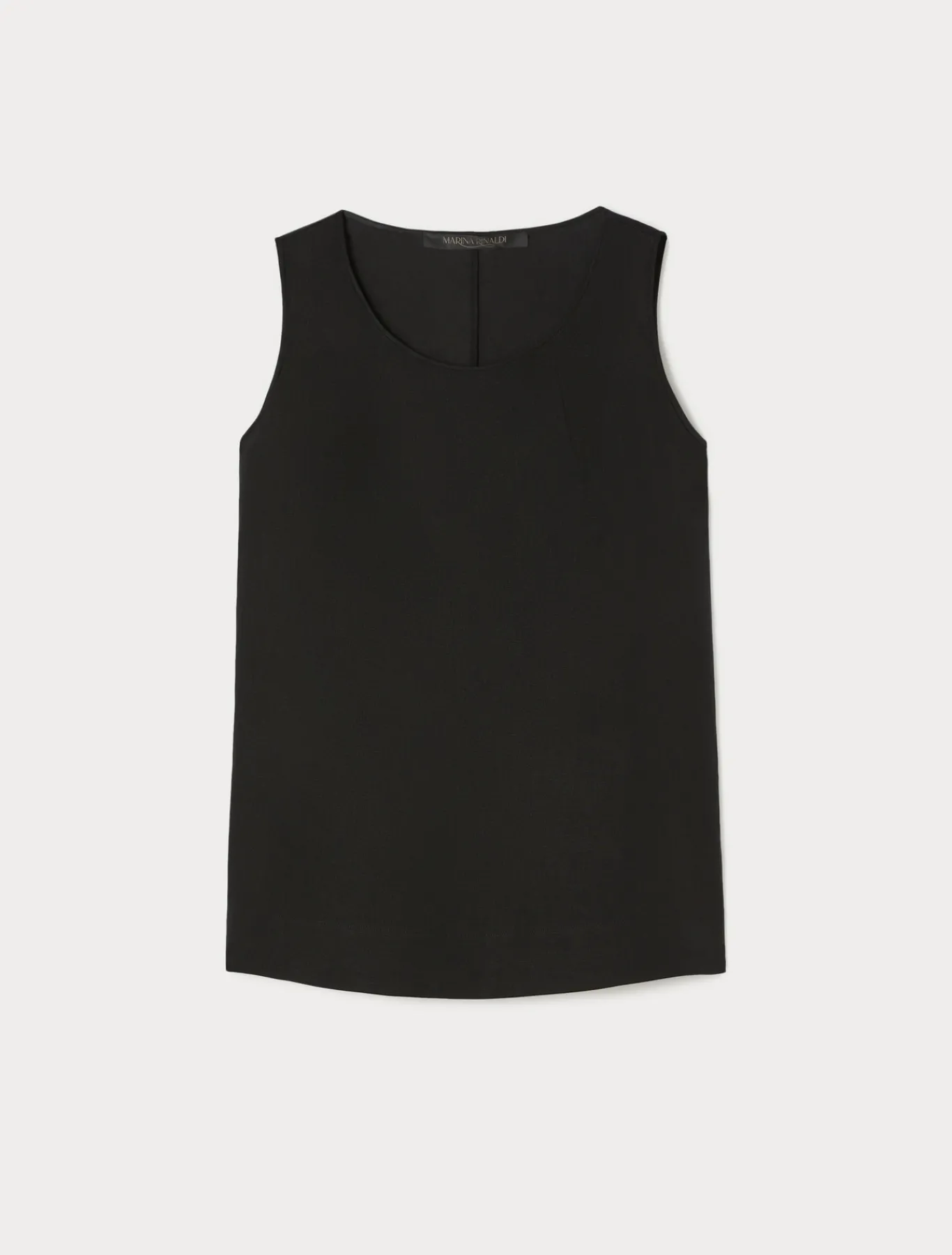 Marina Rinaldi Haut en lin NOIR New