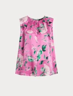 Marina Rinaldi Haut en satin ROSE Fashion
