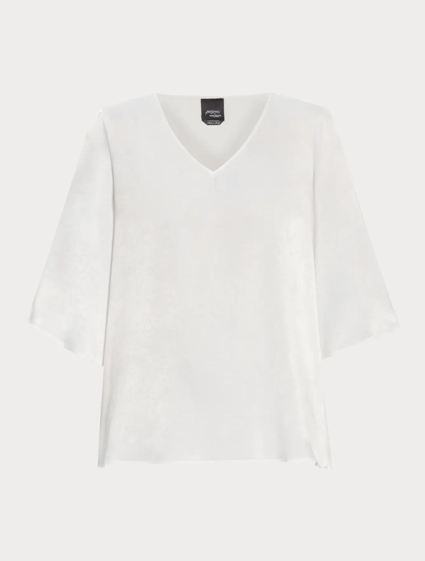 Marina Rinaldi Haut en satin BLANC Clearance