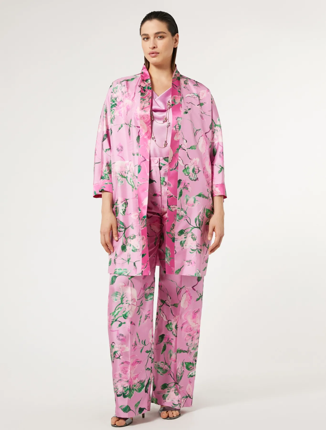 Marina Rinaldi Haut en satin avec drapé ROSE Online