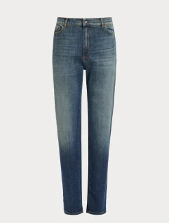 Marina Rinaldi Jean coupe classique en denim stretch BLEU Fashion