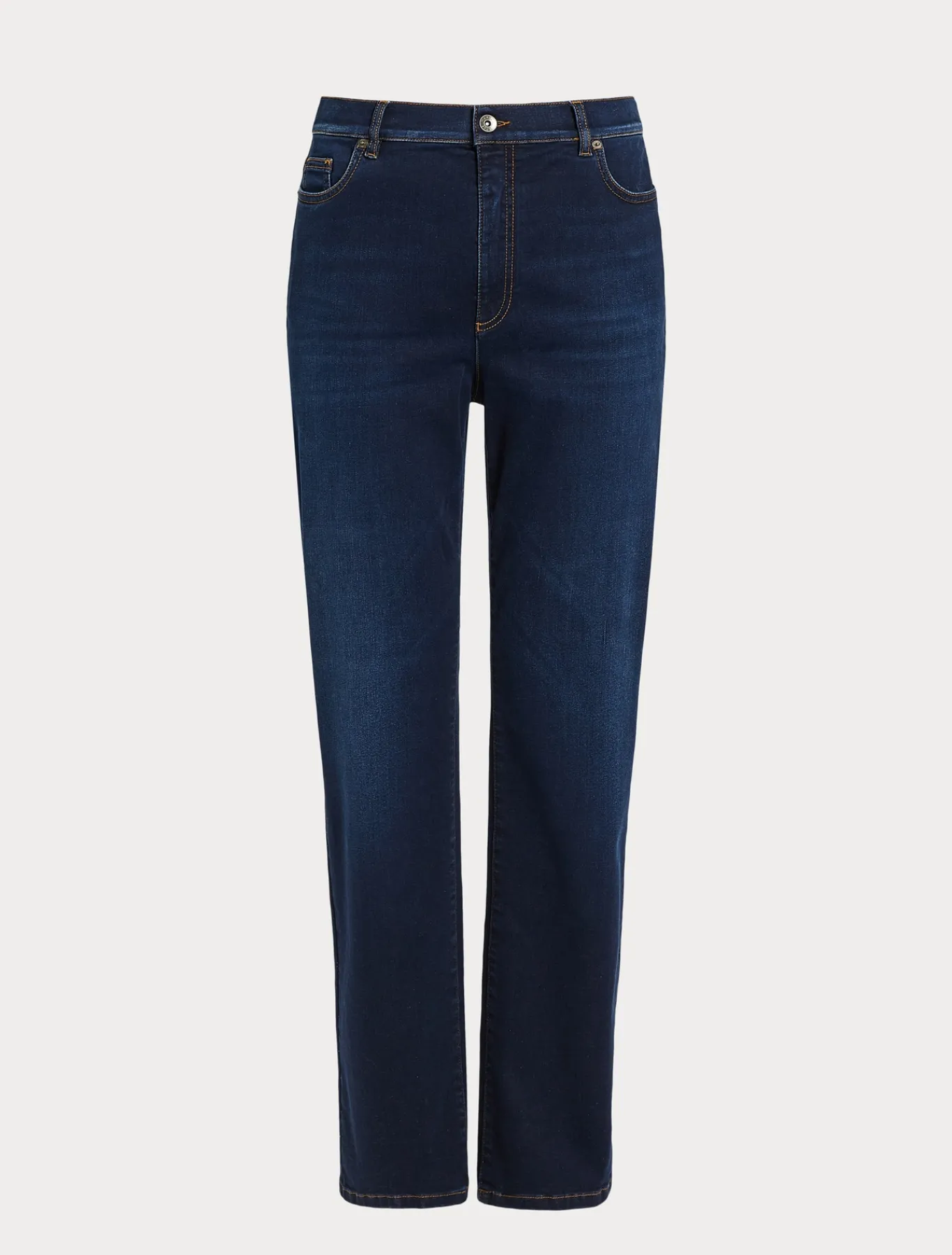 Marina Rinaldi Jean coupe classique en denim indigo BLEU Discount