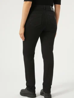 Marina Rinaldi Jean coupe Wonder en denim compact NOIR New