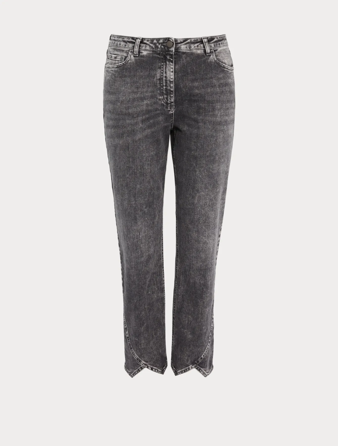 Marina Rinaldi Jean en denim de coton NOIR Best