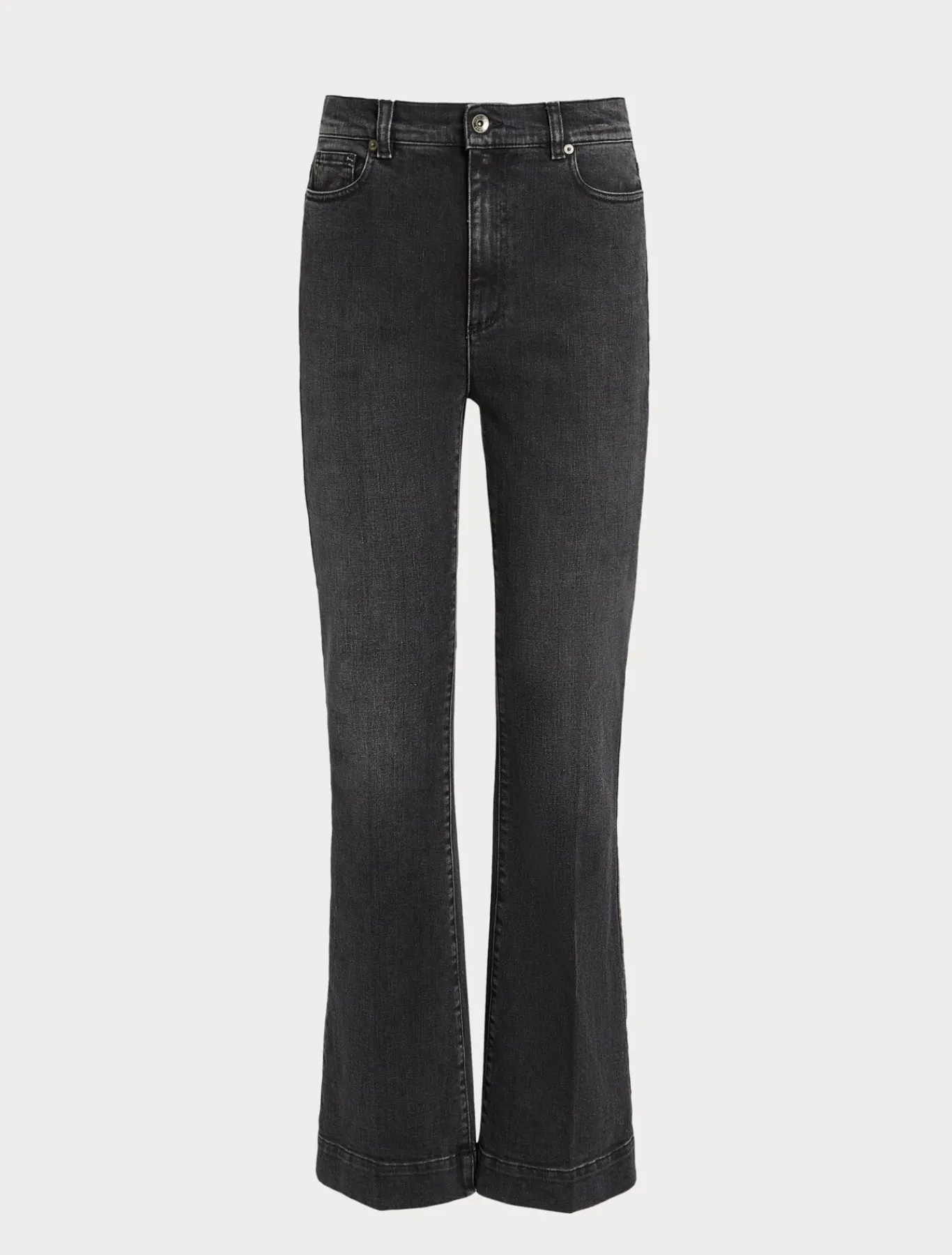 Marina Rinaldi Jean évasé en denim stretch NOIR Clearance