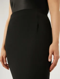 Marina Rinaldi Jupe crayon en cady NOIR Best