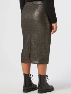 Marina Rinaldi Jupe en bengaline stretch ORNOIR Discount