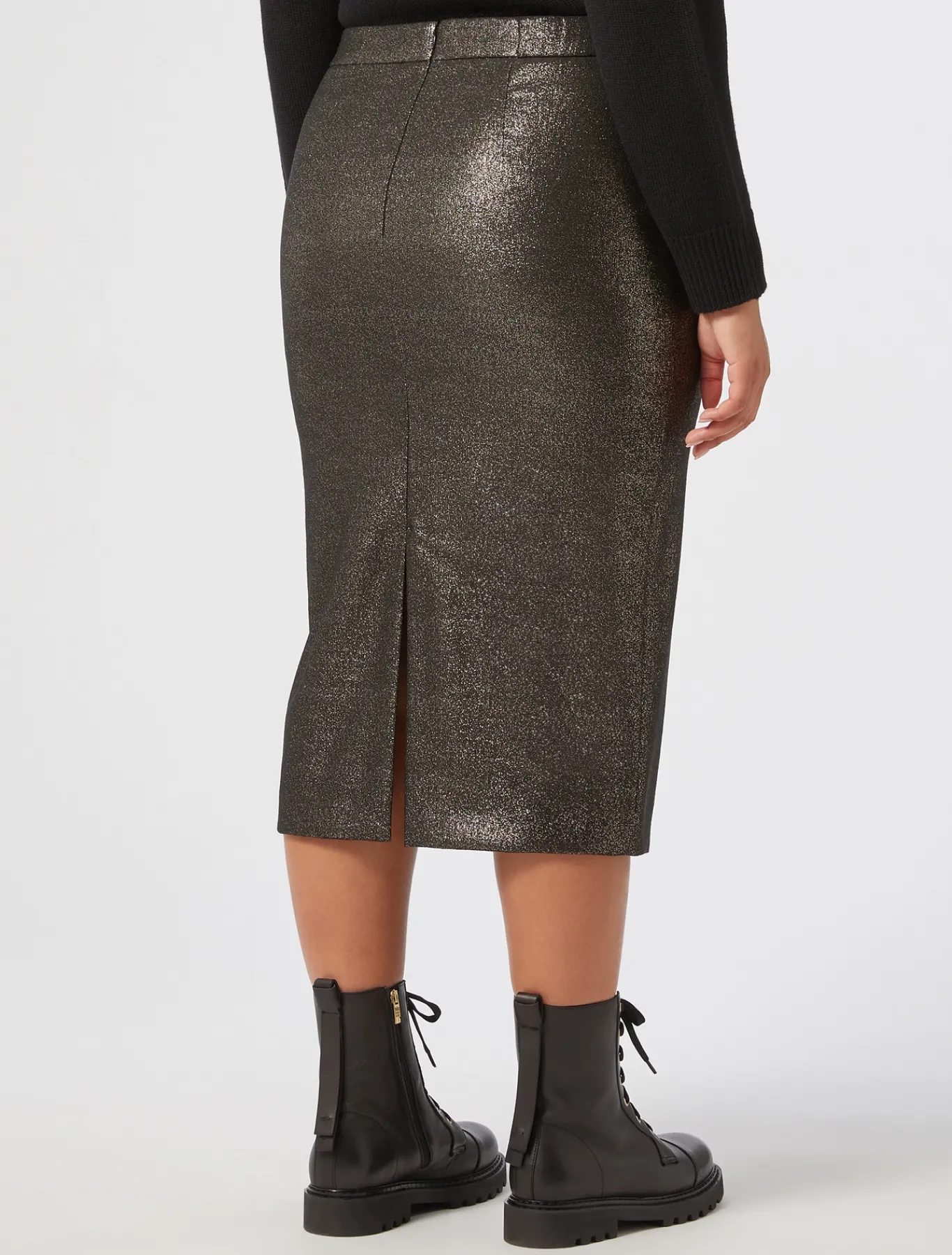 Marina Rinaldi Jupe en bengaline stretch ORNOIR Discount