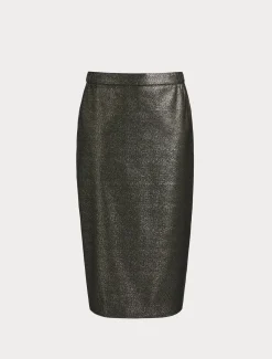 Marina Rinaldi Jupe en bengaline stretch ORNOIR Discount