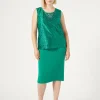 Marina Rinaldi Jupe en cady JADE Discount