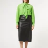 Marina Rinaldi Jupe en cuir NOIR Online