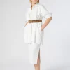 Marina Rinaldi Jupe en jersey BLANC Clearance