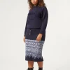 Marina Rinaldi Jupe en jersey jacquard BLEUNUIT Discount