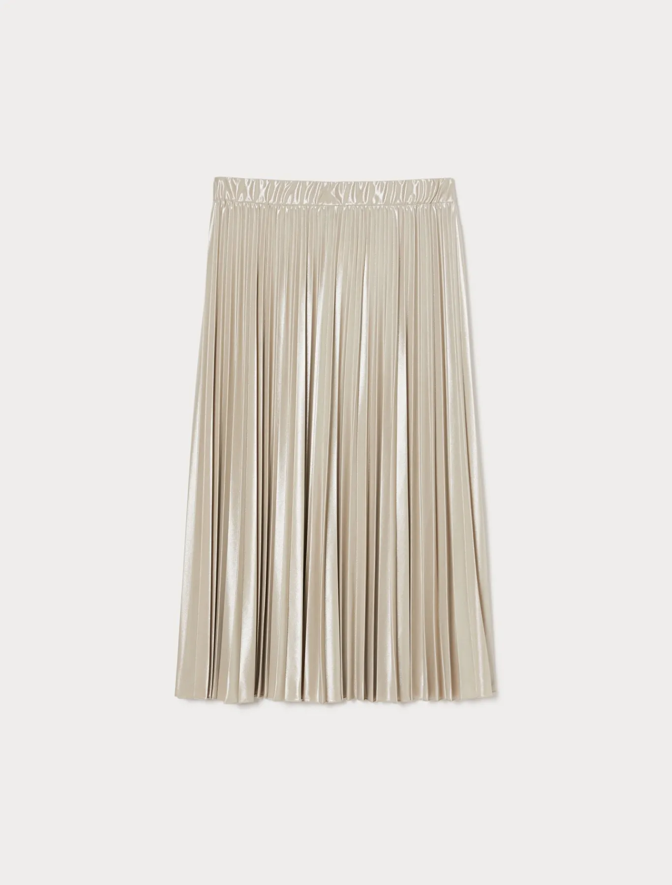 Marina Rinaldi Jupe en jersey lamé SABLE New