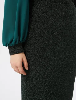 Marina Rinaldi Jupe en jersey stretch VERTFONCE' New