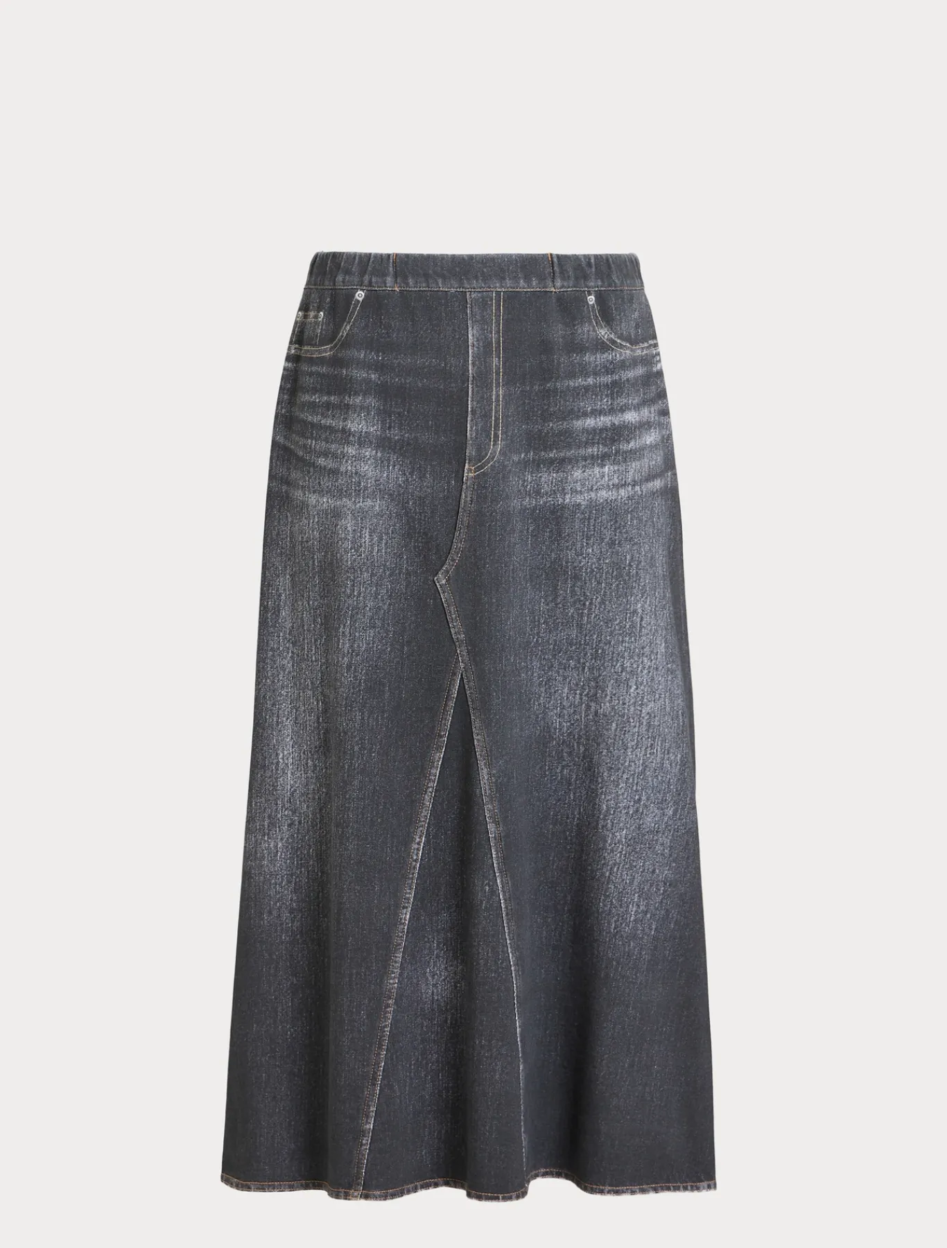 Marina Rinaldi Jupe en molleton imprimé NOIR Outlet
