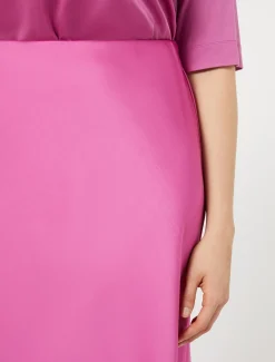 Marina Rinaldi Jupe en satin fluide VIEUXROSE Clearance