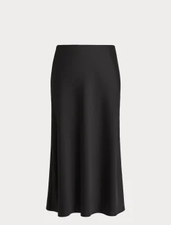 Marina Rinaldi Jupe en satin fluide NOIR Hot