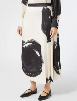 Marina Rinaldi Jupe en sergé IVOIRE Fashion