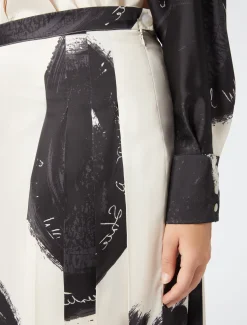Marina Rinaldi Jupe en sergé IVOIRE Fashion