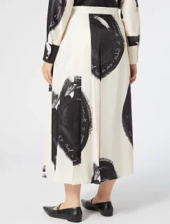 Marina Rinaldi Jupe en sergé IVOIRE Fashion