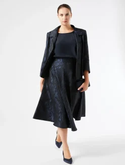 Marina Rinaldi Jupe en tissu jacquard BLEUMARINE Sale