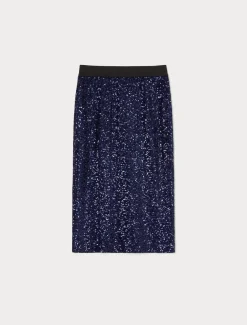 Marina Rinaldi Jupe en tulle brodé BLEUMARINE New