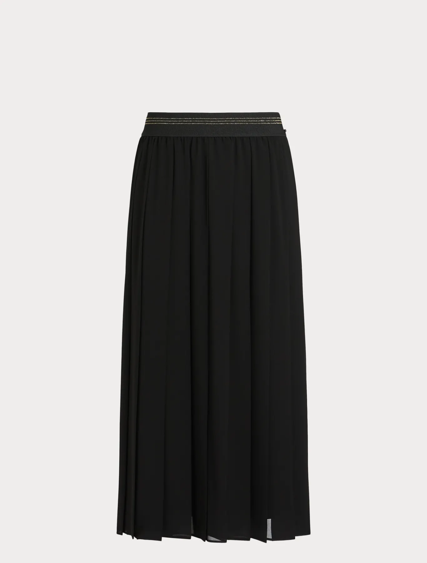 Marina Rinaldi Jupe longue en georgette NOIR Sale