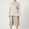 Marina Rinaldi Jupe-culotte en velours BEIGE Discount