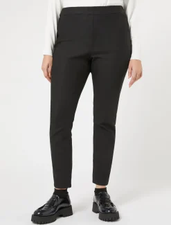 Marina Rinaldi Legging en denim de coton stretch NOIR Fashion
